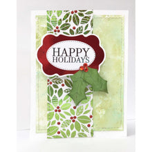 Load image into Gallery viewer, Gina K. Designs - Foil-Mates Remix - 4.25 x 5.5 - Holiday Flora. Add sparkle and shine with Foils. Available at Embellish Away in Bowmanville Ontario. Example by Gina K Designs.
