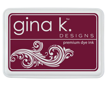 Load image into Gallery viewer, Gina K. Designs - Ink Pad - Cranberry - Select Drop Down. Each sold separately. Available at Embellish Away located in Bowmanville Ontario Canada. Dark Cranberry.
