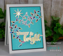 Load image into Gallery viewer, Gina K. Designs Poly-Glaze Foiling Sheets - Let Your Light Shine. Includes 10 sheets – 5 1/2” X 8 1/2”. At Embellish Away in Bowmanville Ontario Canada. Example by Karen Hightower.
