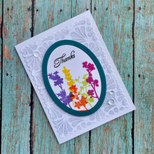 Charger l'image dans la galerie, Big Thanks is a stamp set by Debrah Warner. This set is made of premium clear photopolymer and measures 6" X 8". Made in the USA. FEATURES thanks, greetings. Available at Embellish Away located in Bowmanville Ontario Canada. Example by brand ambassador.
