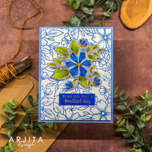 Charger l'image dans la galerie, Gina K. Designs - Stamp - Blossoms in Bloom. Stamp set by Arjita Singh. Available at Embellish Away located in Bowmanville Ontario Canada. Example by Arjita Singh.
