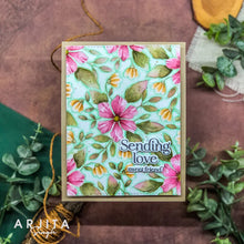 Charger l'image dans la galerie, Gina K. Designs - Stamp - Blossoms in Bloom. Stamp set by Arjita Singh. Available at Embellish Away located in Bowmanville Ontario Canada. Example by Arjita Singh.
