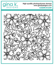 Charger l'image dans la galerie, Gina K. Designs - Stamp - Blossoms in Bloom. Stamp set by Arjita Singh. Available at Embellish Away located in Bowmanville Ontario Canada.
