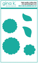 將圖片載入圖庫檢視器 Gina K. Designs - Stamp &amp; Die Set - Bold and Blooming. Available at Embellish Away located in Bowmanville Ontario Canada.

