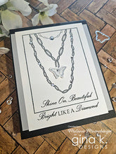 Charger l'image dans la galerie, Gina K. Designs - Stamp &amp; Die Set - Celebrate in Style. Set by Melanie Munchinger. Available at Embellish Away located in Bowmanville Ontario Canada. Example by Melanie Muenchinger.
