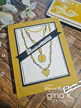 Charger l'image dans la galerie, Gina K. Designs - Stamp &amp; Die Set - Celebrate in Style. Set by Melanie Munchinger. Available at Embellish Away located in Bowmanville Ontario Canada. Example by Melanie Muenchinger.
