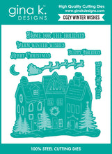Charger l'image dans la galerie, Gina K. Designs - Stamp &amp; Die Set - Cozy Winter Wishes. Set by Hannah Drapinski. At Embellish Away in Bowmanville Ontario Canada.
