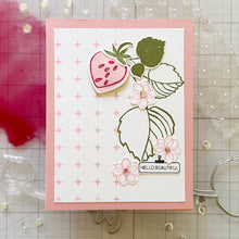 Load image into Gallery viewer, Gina K. Designs - Stamp &amp; Die Set - Every Day Amazing. Every Day Amazing is a stamp set by Lisa Hetrick. This set is made of premium clear photopolymer and measures 6" X 8". Made in the USA. Available at Embellish Away located in Bowmanville Ontario Canada. Example by brand ambassador.
