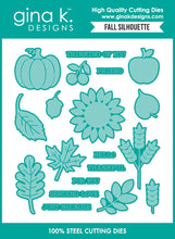 Charger l'image dans la galerie, Gina K. Designs - Stamp &amp; Die Set - Fall Silhouette. Set by Beth Silika. At Embellish Away in Bowmanville Ontario Canada.
