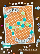 Charger l'image dans la galerie, Gina K. Designs - Stamp &amp; Die Set - Friendship Bracelet. Set by Beth Salaika. At Embellish Away in Bowmanville Ontario Canada. Example by Beth Salaika.
