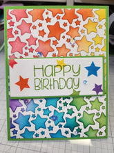 Load image into Gallery viewer, Gina K. Designs - Stamp &amp; Die Set - Fun Frame. Fun Frame is a stamp &amp; die set by Beth Silika. This set is made of premium clear photopolymer and measures 6" X 8". Some features include: Good Luck, Thank You, Best Wishes, Cupcake, Lady Bug. Available at Embellish Away located in Bowmanville Ontario Canada. Example by brand ambassador.
