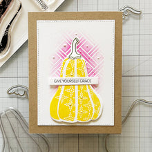 Load image into Gallery viewer, Gina K. Designs - Stamp &amp; Die Set - Grace and Gratitude. Grace and Gratitude is a stamp &amp; die set by Lisa Hetrick. This set is made of premium clear photopolymer and measures 6" X 8". Made in the USA. Available at Embellish Away located in Bowmanville Ontario Canada. Example by brand ambassador.
