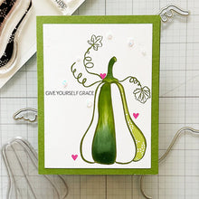 Load image into Gallery viewer, Gina K. Designs - Stamp &amp; Die Set - Grace and Gratitude. Grace and Gratitude is a stamp &amp; die set by Lisa Hetrick. This set is made of premium clear photopolymer and measures 6" X 8". Made in the USA. Available at Embellish Away located in Bowmanville Ontario Canada. Example by brand ambassador.
