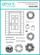 Load image into Gallery viewer, Gina K. Designs - Stamp &amp; Die Set - Cozy Winter Wishes. Set by Melanie Muenchinger. At Embellish Away in Bowmanville Ontario Canada.
