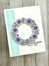 Cargar imagen en el visor de la galería, Gina K. Designs - Stamp &amp; Die Set - Loving Wishes. Available at Embellish Away located in Bowmanville Ontario Canada. Example by Gina K. Designs.
