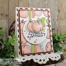 गैलरी व्यूवर में इमेज लोड करें, Gina K. Designs - Stamp &amp; Die Set - More Fun Fruit. More Fun Fruit is a stamp &amp; die set by Beth Silika. This set is made of premium clear photopolymer and measures 6" X 8". Made in the USA. Made in the USA. Available at Embellish Away located in Bowmanville Ontario Canada. Example by brand ambassador.
