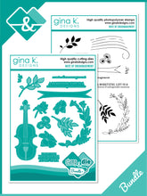 將圖片載入圖庫檢視器 Gina K. Designs - Stamp, Stencil &amp; Die Set - BUNDLED - Note of Encouragement. Available at Embellish Away located in Bowmanville Ontario Canada.

