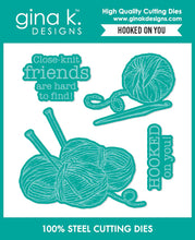 Charger l'image dans la galerie, Gina K. Designs - Stamp and Die - Hooked on You. Available at Embellish Away located in Bowmanville Ontario Canada.
