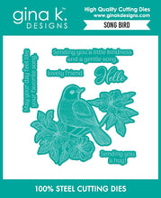 Charger l'image dans la galerie, Gina K. Designs - Stamp and Die - Songbird. Set by Gina K Designs. Available at Embellish Away located in Bowmanville Ontario Canada.
