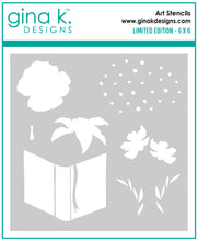 Charger l'image dans la galerie, Gina K. Designs - Stencil - Limited Edition. Available at Embellish Away located in Bowmanville Ontario Canada.
