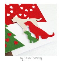 Load image into Gallery viewer, Gina K. Designs - Therm-O Web - Deco Foil Plush Papers - 6 x 6 - Cherry Red (6 Sheets). Available at Embellish Away located in Bowmanville Ontario Canada. Example by Dawn Genring.

