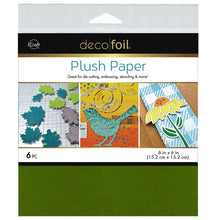 Charger l'image dans la galerie, Gina K. Designs - Therm-O Web - Deco Foil Plush Papers - 6 x 6 - Pine Green (6 Sheets). Available at Embellish Away located in Bowmanville Ontario Canada.

