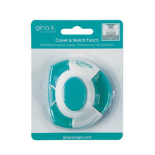 Charger l'image dans la galerie, Gina K. Designs - Tool - Corner &amp; Notch Punch. Create round corners and notches! Available at Embellish Away located in Bowmanville Ontario Canada.
