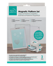 Charger l'image dans la galerie, Gina K. Designs - Tools - Intri-cut Magnetic Platform Set. Hold your dies in place magnetically for precise placement. Visually clear and easy to cut out stamped images. Available at Embellish Away located in Bowmanville Ontario Canada.
