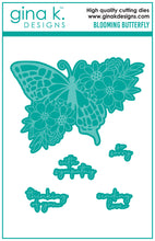 Charger l'image dans la galerie, Gina K. Designs - Stamp &amp; Dies - Blooming Butterfly. Available at Embellish Away located in Bowmanville Ontario Canada.

