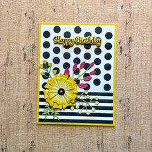 Load image into Gallery viewer, Gina K Designs - Layering Stencil - Polka Dots. Available at Embellish Away located in Bowmanville Ontario Canada. Example by Gina K Designs brand ambassador.
