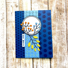 Load image into Gallery viewer, Gina K Designs - Layering Stencil - Polka Dots. Available at Embellish Away located in Bowmanville Ontario Canada. Example by Gina K Designs brand ambassador.
