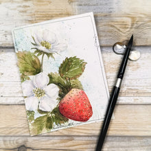 Charger l'image dans la galerie, Gina K. Designs - Stamp &amp; Die Set - So Berry Sweet. So Berry Sweet is a stamp &amp; die set by Hannah Drapinski. This set is made of premium clear photopolymer and measures 6" X 8". Available at Embellish Away located in Bowmanville Ontario Canada. Example by brand ambassador.

