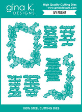 Charger l'image dans la galerie, Gina K. Designs - Stamp &amp; Die Set - Ivy Frame. At Embellish Away in Bowmanville Ontario Canada.
