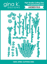 Load image into Gallery viewer, Gina K. Designs - Stamp &amp; Die Set - Lavender Field. At Embellish Away in Bowmanville Ontario Canada.

