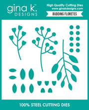 Load image into Gallery viewer, Gina K. Designs - Dies - Budding Floretes. Available at Embellish Away in Bowmanville Ontario Canada.
