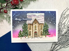 Load image into Gallery viewer, Gina K. Designs - Stamp &amp; Die Set - Home for the Holidays. Available at Embellish Away located in Bowmanville Ontario Canada. Example by brand ambassador.
