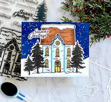 Load image into Gallery viewer, Gina K. Designs - Stamp &amp; Die Set - Home for the Holidays. Available at Embellish Away located in Bowmanville Ontario Canada. Example by brand ambassador.
