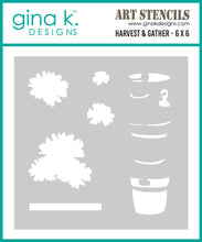 Load image into Gallery viewer, Gina K. Designs - Stamp &amp; Die Set - Harvest and Gather. At Embellish Away in Bowmanville Ontario Canada.
