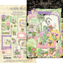 Load image into Gallery viewer, Graphic 45 - Die-Cut Assortment - Grow With Love. Introducing Graphic 45's flourishing new paper collection, Grow with Love, a celebration of the beauty found in spring blossoms, charming garden gates and delightful birdhouses. Available at Embellish Away located in Bowmanville Ontario Canada.

