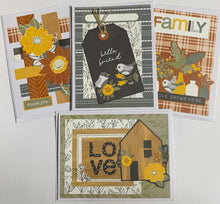 將圖片載入圖庫檢視器 Hearth &amp; Home Cards by Bev - Makes 10
