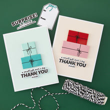 Load image into Gallery viewer, Hero Arts - Clear Stamp &amp; Die Combo - Best Gift Ever - Just Because. Available at Embellish Away located in Bowmanville Ontario Canada. Example by brand ambassador.
