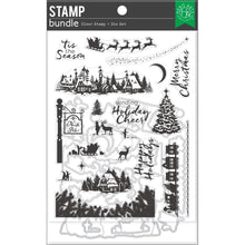 Load image into Gallery viewer, Hero Arts - Clear Stamp &amp; Die Combo - North Pole Scenics. Get both together in this combo that includes: CM778 Clear Stamp Set and coordinating Frame Cuts. Available at Embellish Away located in Bowmanville Ontario Canada.
