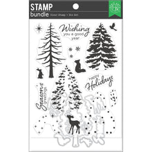Cargar imagen en el visor de la galería, Hero Arts - Clear Stamps &amp; Die Combo Color - Layering Seasonal Tree. Hero Arts stamps come paired with matching Frame Cuts that are specifically designed to elegantly work together for stamping creativity. Available at Embellish Away located in Bowmanville Ontario Canada.
