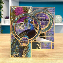 Load image into Gallery viewer, Hunkydory - A4 Deluxe Craft Pads - Peacock Garden
