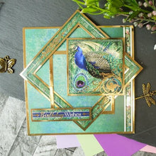 Load image into Gallery viewer, Hunkydory - A4 Deluxe Craft Pads - Peacock Garden
