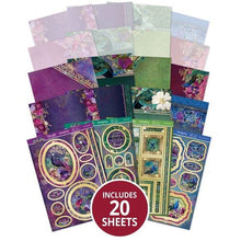 Load image into Gallery viewer, Hunkydory - A4 Deluxe Craft Pads - Peacock Garden
