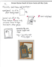 將圖片載入圖庫檢視器 Hearth &amp; Home Cards by Bev - Makes 10
