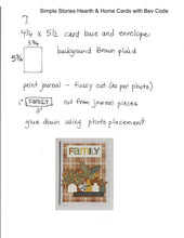 將圖片載入圖庫檢視器 Hearth &amp; Home Cards by Bev - Makes 10
