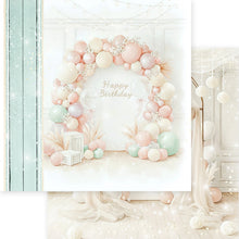 Cargar imagen en el visor de la galería, Memory Place - 12X12 Collection Pack - Happy Birthday. 12 sheets, 80lbs double sided. Available at Embellish Away located in Bowmanville Ontario Canada.
