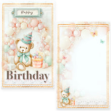 Cargar imagen en el visor de la galería, Memory Place - Journal Cards - Happy Birthday - 20/Pkg - 4 Designs/5 Each. Approx. 2.1 x 3.5. Available at Embellish Away located in Bowmanville Ontario Canada.
